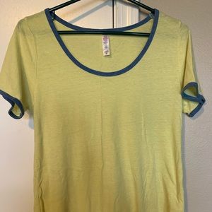Irma, yellow with navy blue, XS, slightly used
